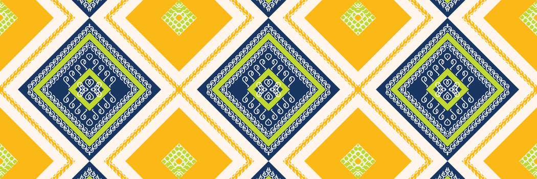 Indian ethnic design pattern. Geometric ethnic pattern traditional Design It is a pattern created by combining geometric shapes. Design for print. Using in the fashion industry. vector