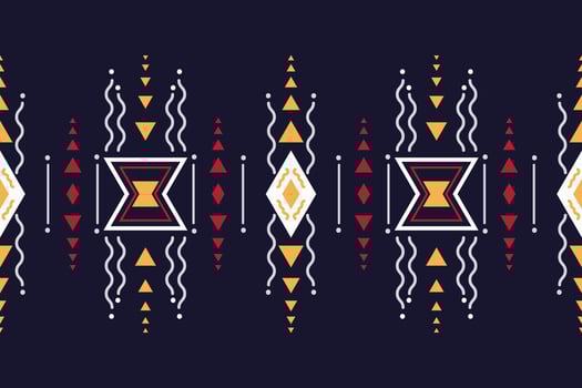 Ikat Seamless Pattern  ikat stripes batik textile seamless pattern digital vector design for Print saree Kurti Borneo Fabric border brush symbols swatches designer
