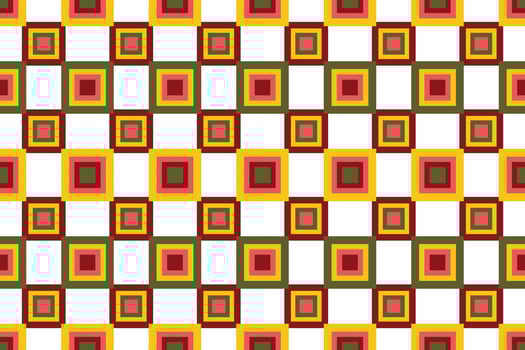 Abstract Modern geometrical shapes vector seamless pattern It consists of a polyhedron such as a circle square triangle Used in the textile industry, fabric pattern, paper, wallpaper, book cover