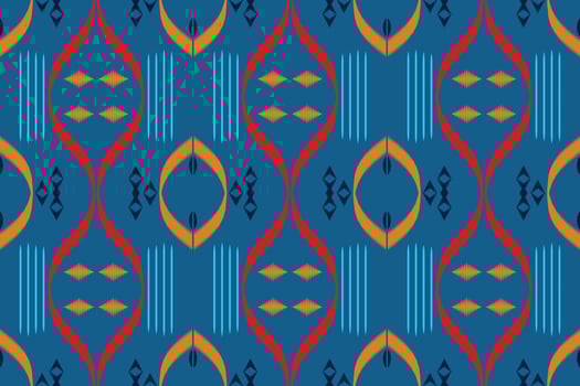BatikTextile ikat design seamless pattern digital vector design for Print saree Kurti Borneo Fabric border brush symbols swatches designer