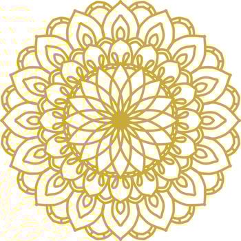 The beautiful Arabesque vector