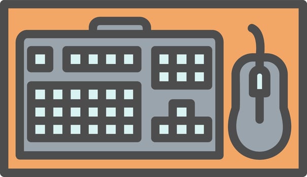 Keyboard Pad Vector Icon