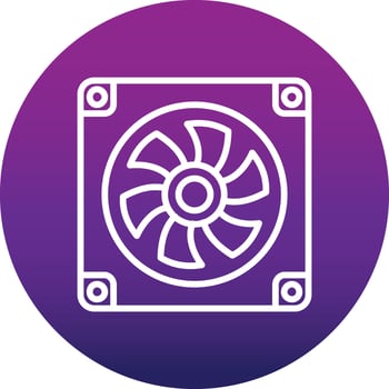 Fan Vector Icon