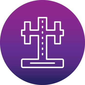 LCD Stand Vector Icon