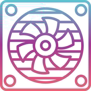 Fan Vector Icon