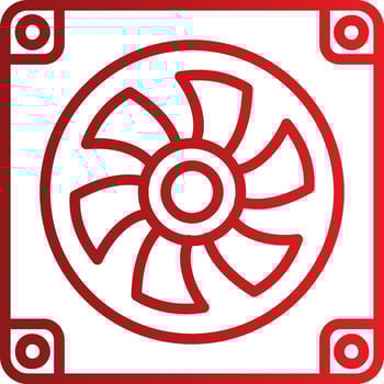 Fan Vector Icon