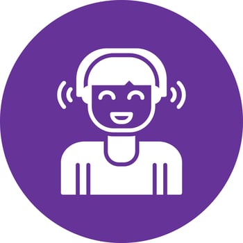 Listening Vector Icon