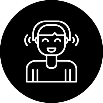 Listening Vector Icon