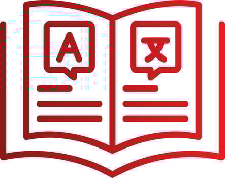 Dictionary Vector Icon