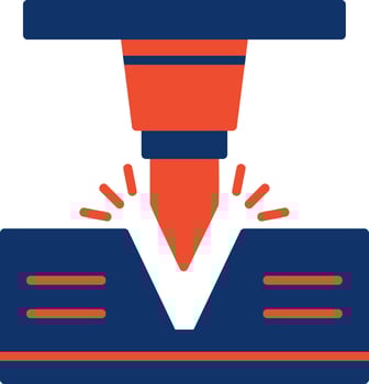 Bending Creative Icon Design vector