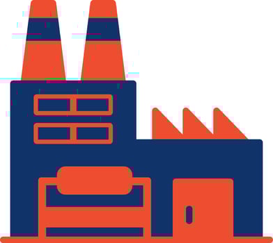 Recycling Plant Creative Icon Design vector