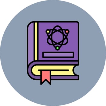 Science Book Creative Icon Design vector