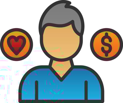 Desire Vector Icon Design