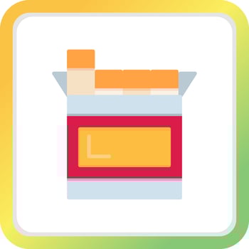 Cigarettes Creative Icon Design vector
