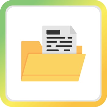 Folder Creative Icon Design vector