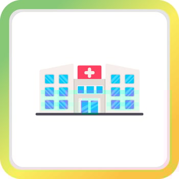 Hospital Creative Icon Design vector