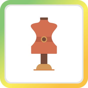 Mannequin Creative Icon Design vector