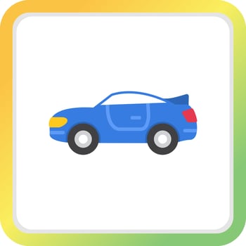 Coupe Creative Icon Design vector