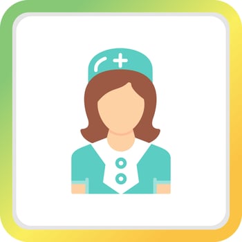 Nurse Creative Icon Design vector