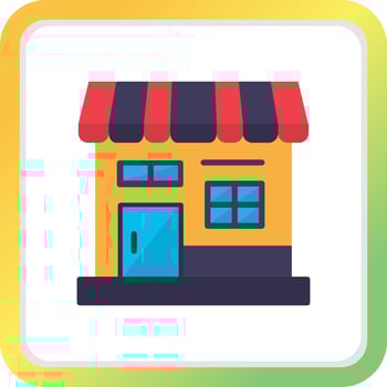 Laundry Shop Creative Icon Design vector