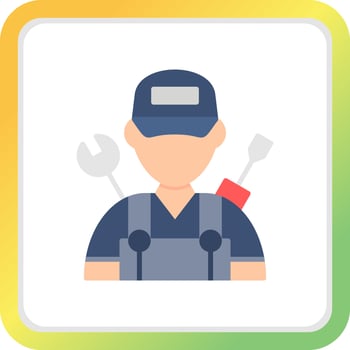 Mechanic Creative Icon Design vector