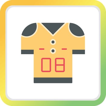 T Shirt Creative Icon Design vector