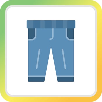 Pants Creative Icon Design vector