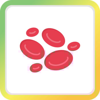Blood Cells Creative Icon Design vector