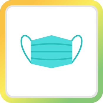 Mask Creative Icon Design vector