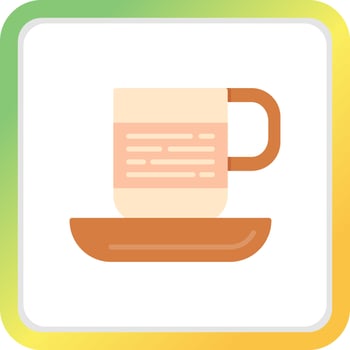 Tea Cup Creative Icon Design vector