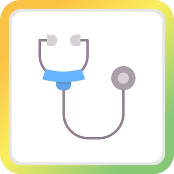 Stethoscope Creative Icon Design vector