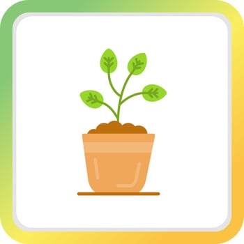 Plant Creative Icon Design vector