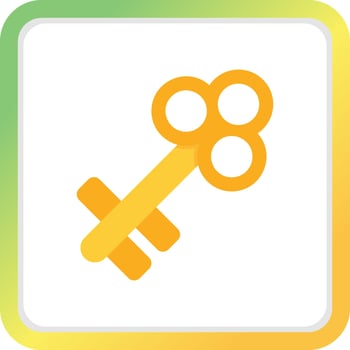 Key Creative Icon Design vector