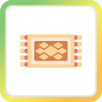 Carpet Creative Icon Design vector