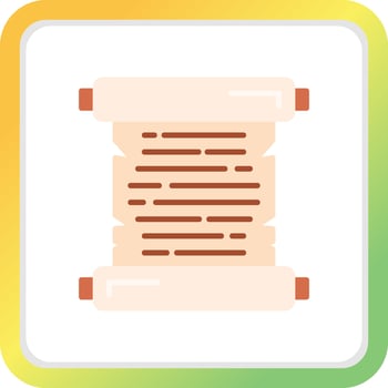 Old Paper Creative Icon Design vector