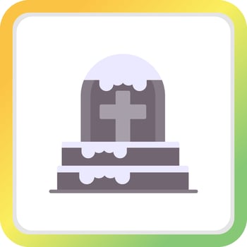 Cementery Creative Icon Design vector