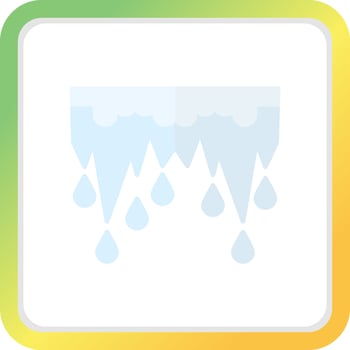 Icicle Creative Icon Design vector