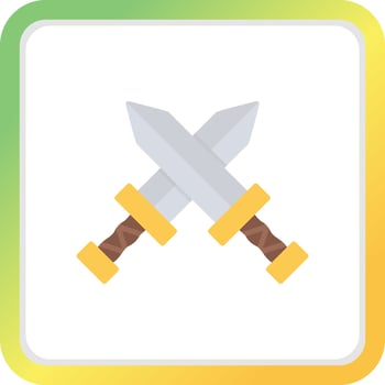 Swords Creative Icon Design vector