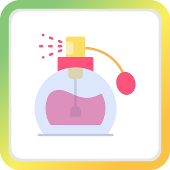 Perfume Creative Icon Design vector
