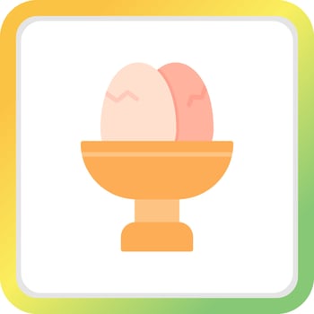Eggs Creative Icon Design vector