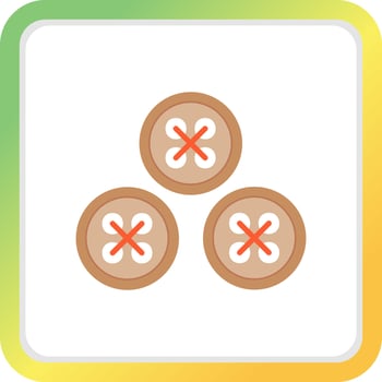 Buttons Creative Icon Design vector