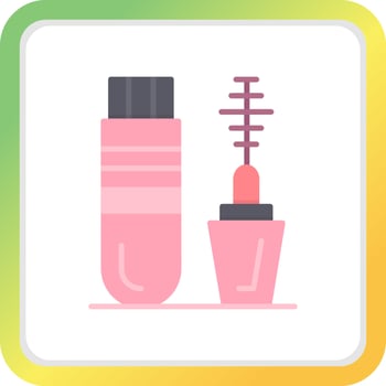 Mascara Creative Icon Design vector