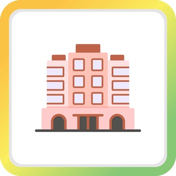 Hotel Creative Icon Design vector