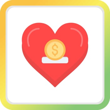 Coin Creative Icon Design vector