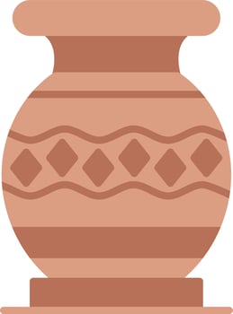 Vases Creative Icon Design vector