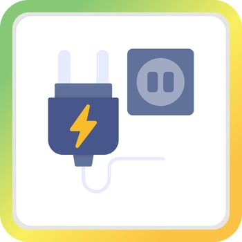 Plug Creative Icon Design vector