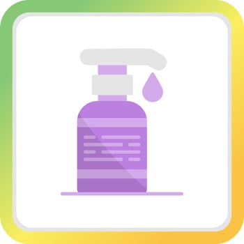 Shampoo Creative Icon Design vector