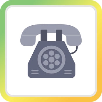 Call Creative Icon Design vector