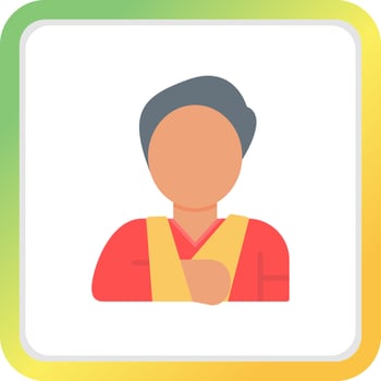 Injury Creative Icon Design vector