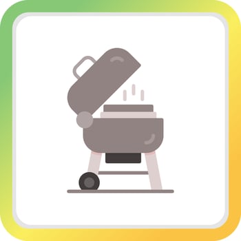 Barbecue Creative Icon Design vector
